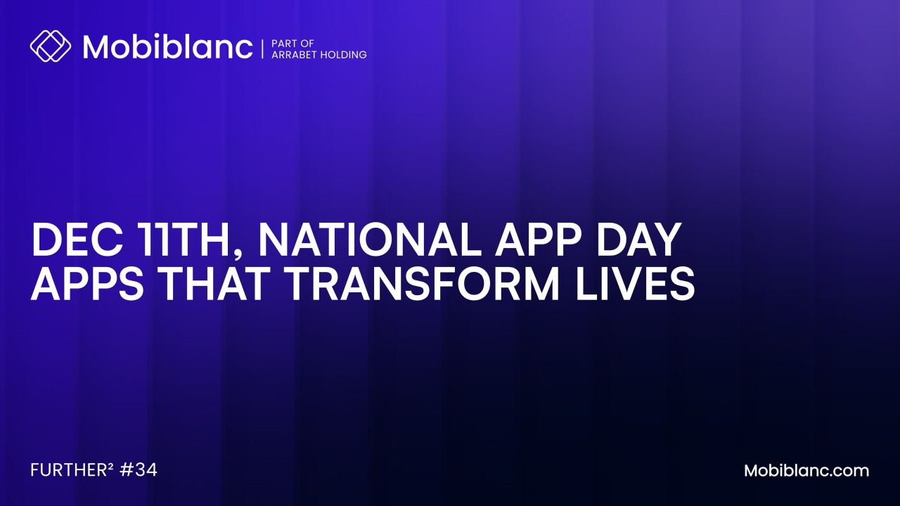 Dec 11, National App Day - Apps that transform lives